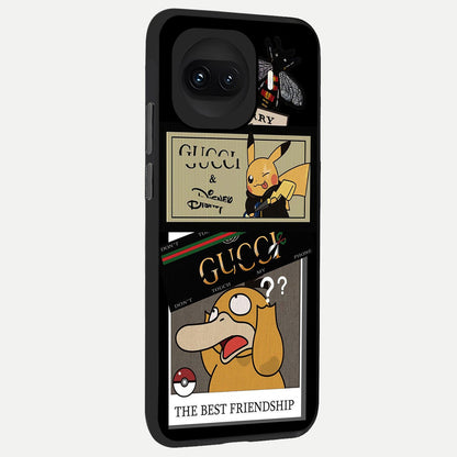  Cartoon Brand Play Mashup back cover for iQOO 15R slim fit glass case with vibrant aesthetic design