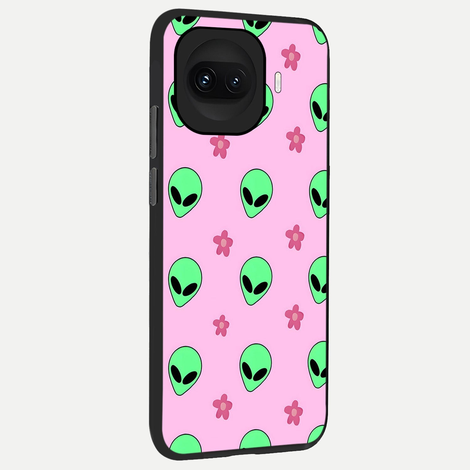  Cosmic Cute Crush back cover for iQOO 15R slim fit glass case with vibrant aesthetic design
