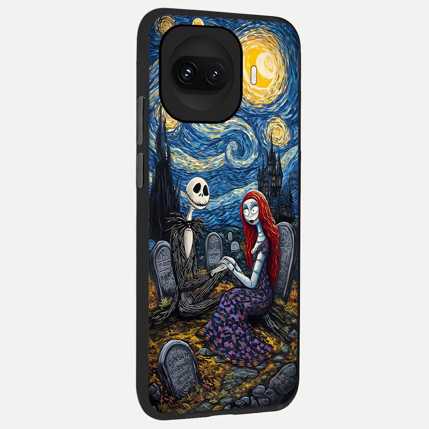  Eternal Night Love back cover for iQOO 15R slim fit glass case with vibrant aesthetic design