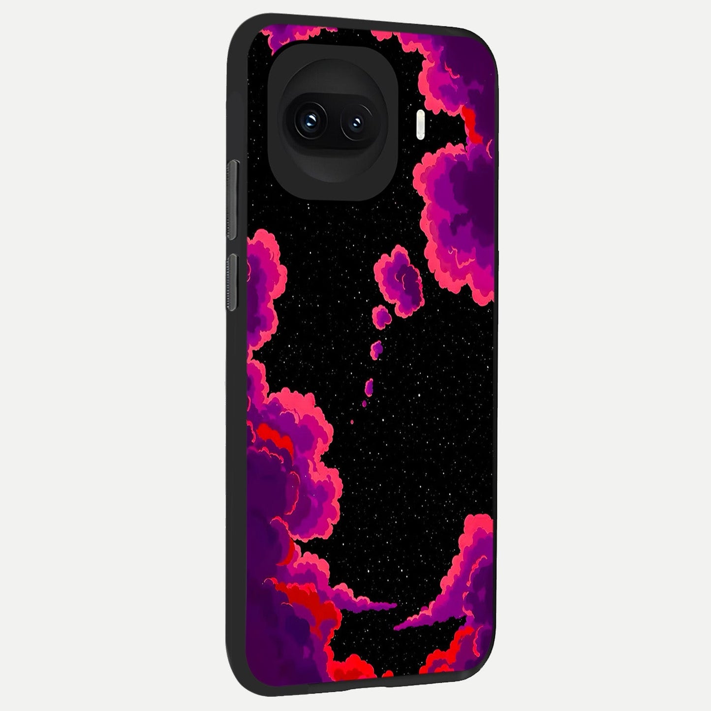  Galaxy Dream Frame back cover for iQOO 15R slim fit glass case with vibrant aesthetic design