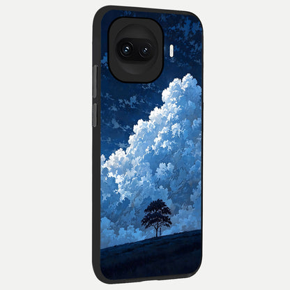  Midnight Sky Serenity back cover for iQOO 15R slim fit glass case with vibrant aesthetic design
