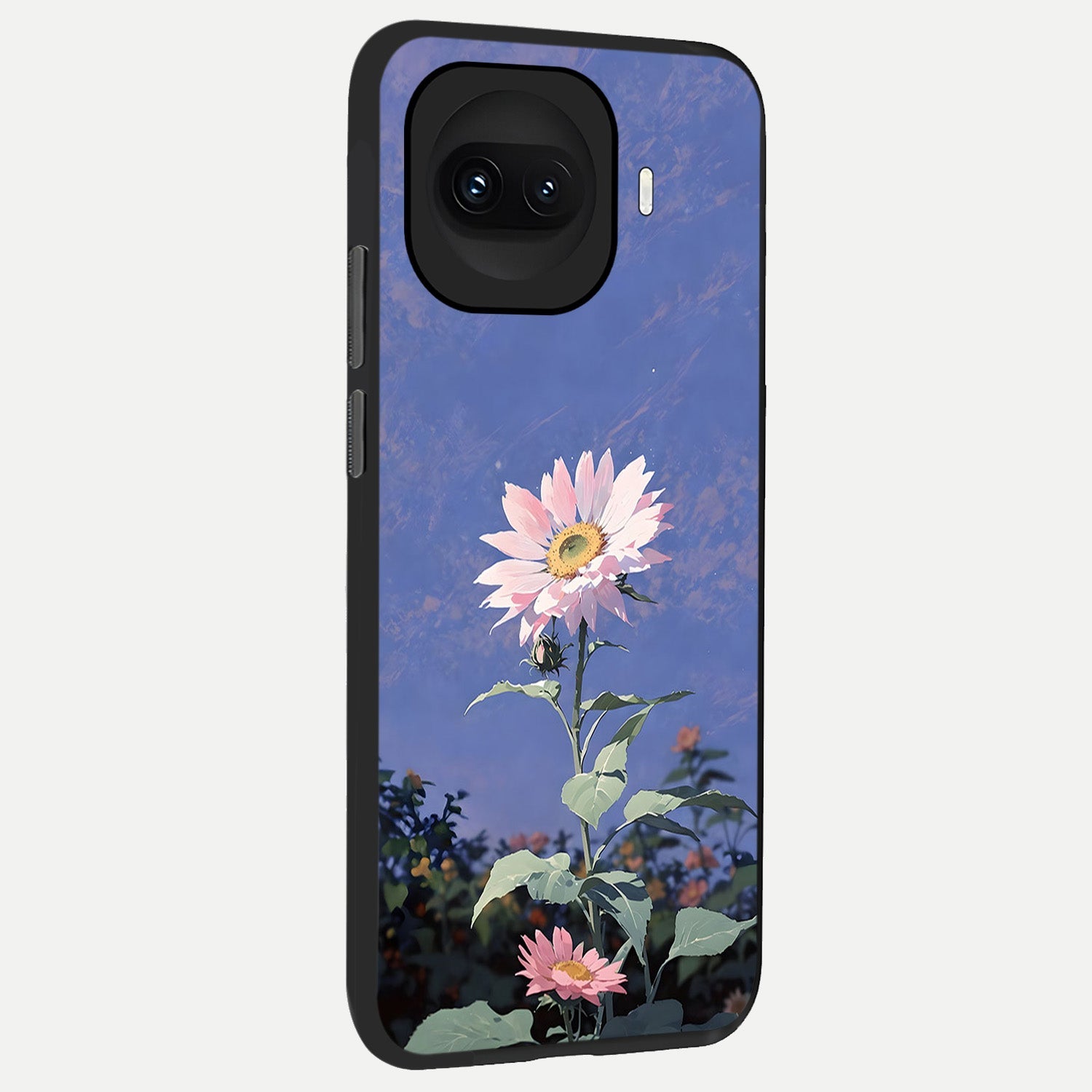  Pink Shells Outline back cover for iQOO 15R slim fit glass case with vibrant aesthetic design