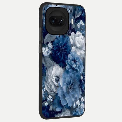  Royal Bloom Garden back cover for iQOO 15R slim fit glass case with vibrant aesthetic design
