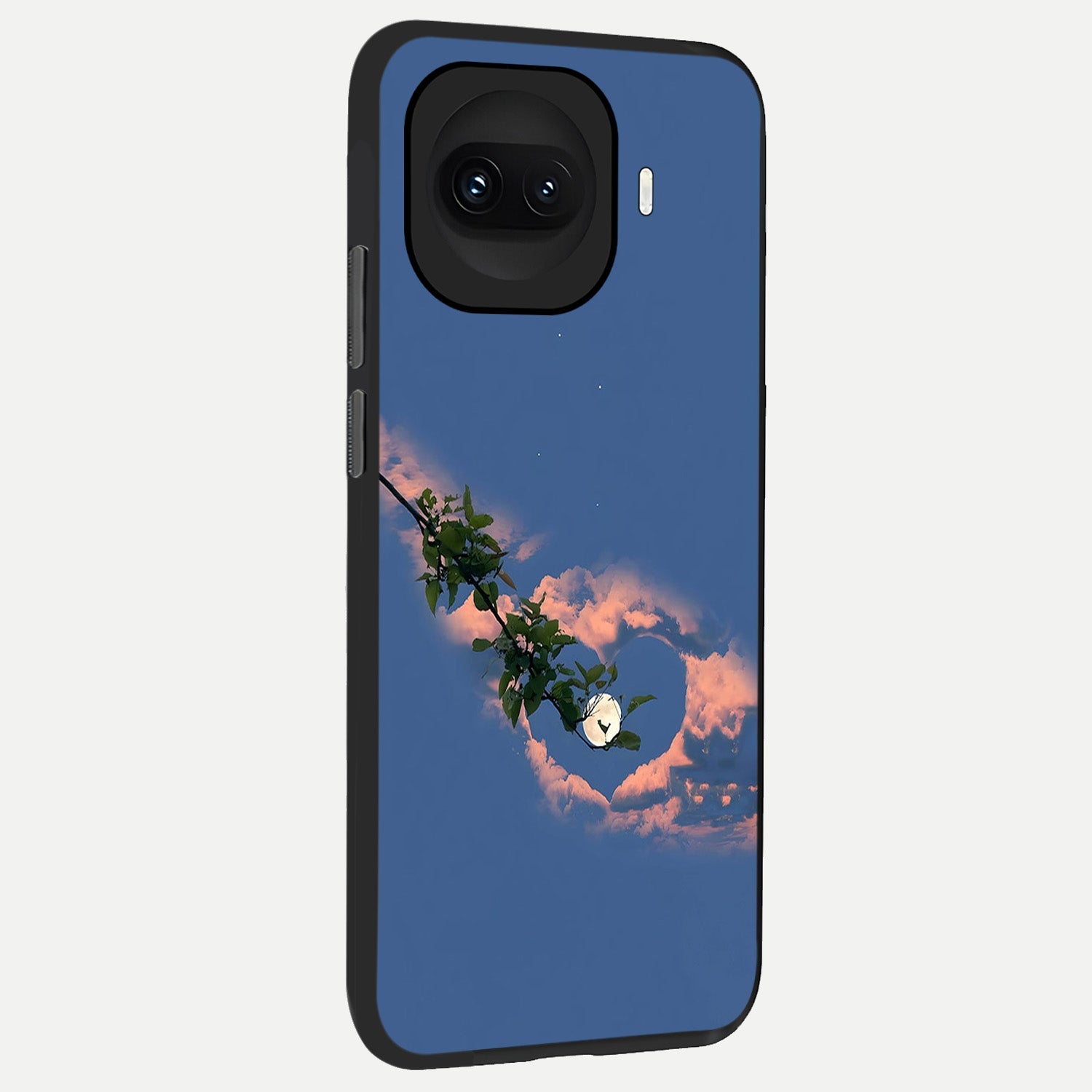  Sky Under Tree back cover for iQOO 15R slim fit glass case with vibrant aesthetic design