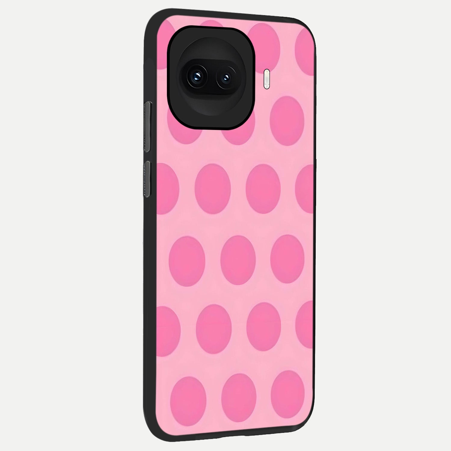  Sweet Dot Dreams back cover for iQOO 15R slim fit glass case with vibrant aesthetic design