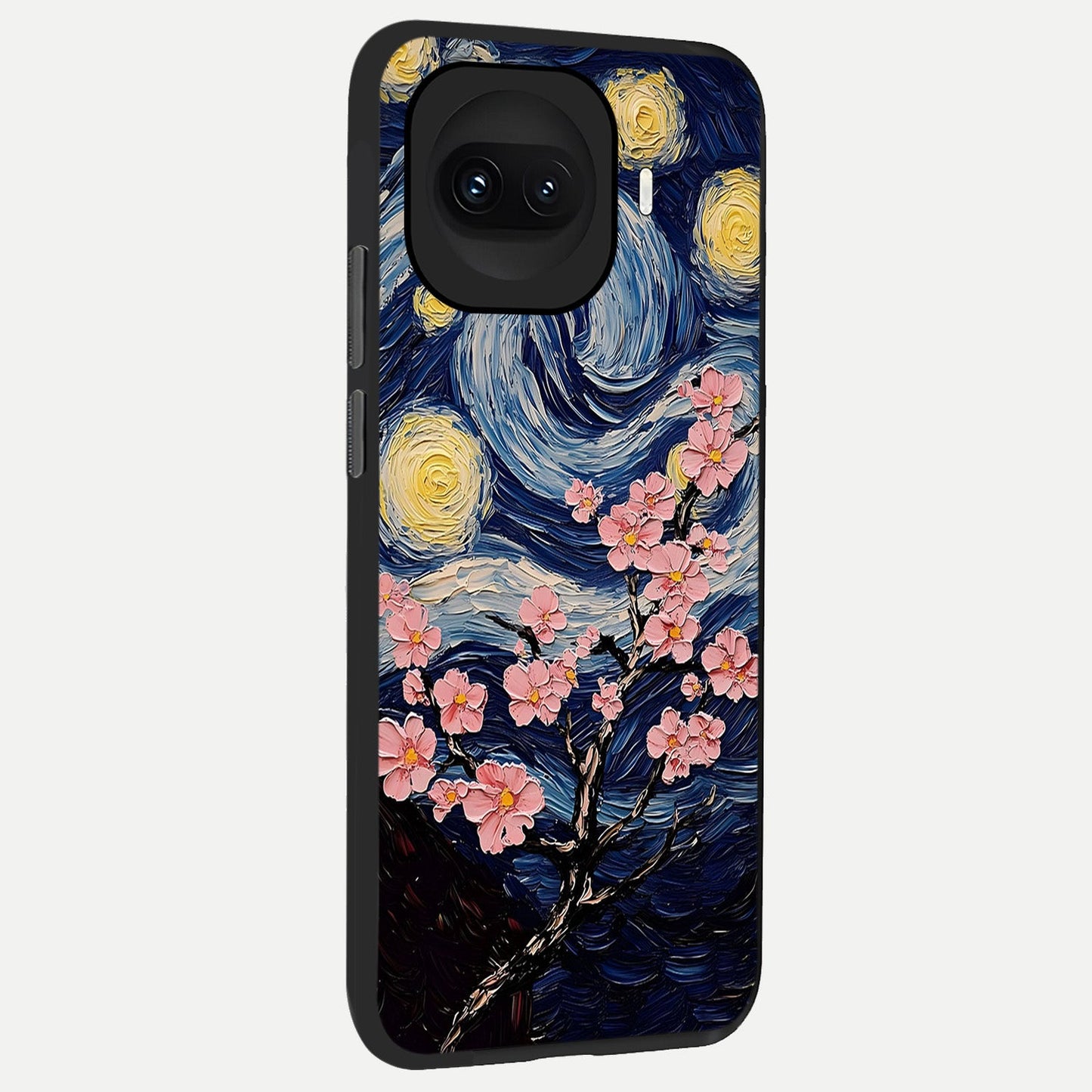  Van Gogh Scenery back cover for iQOO 15R slim fit glass case with vibrant aesthetic design