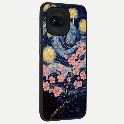  Van Gogh Scenery back cover for iQOO 15R slim fit glass case with vibrant aesthetic design