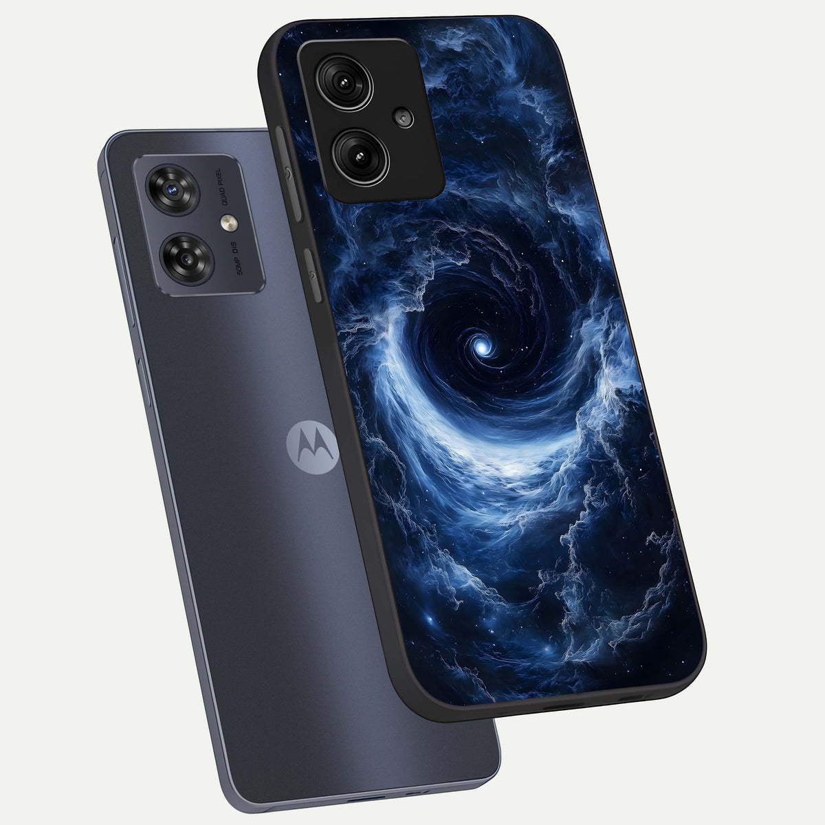  Stunning Galaxy phone case For Moto G54 showing premium glass back cover with detailed artwork