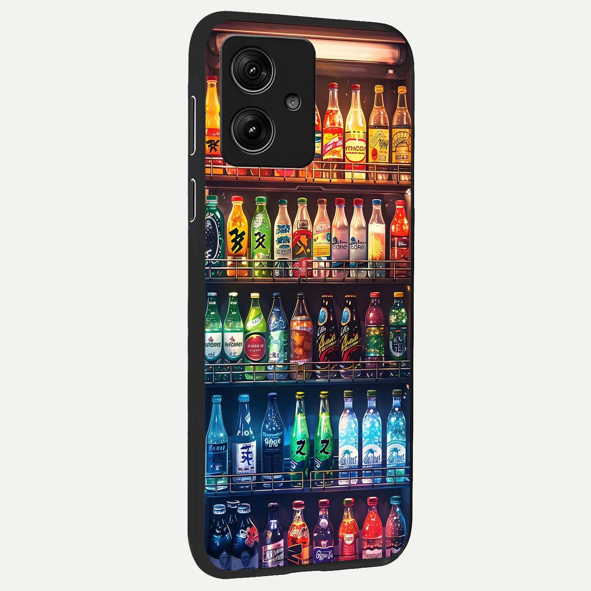  Colorfull Tree back cover For Moto G54 slim fit glass case with vibrant aesthetic design