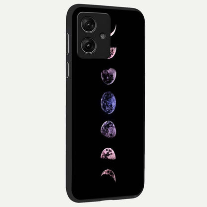  Crimson All Planets back cover For Moto G54 slim fit glass case with vibrant aesthetic design