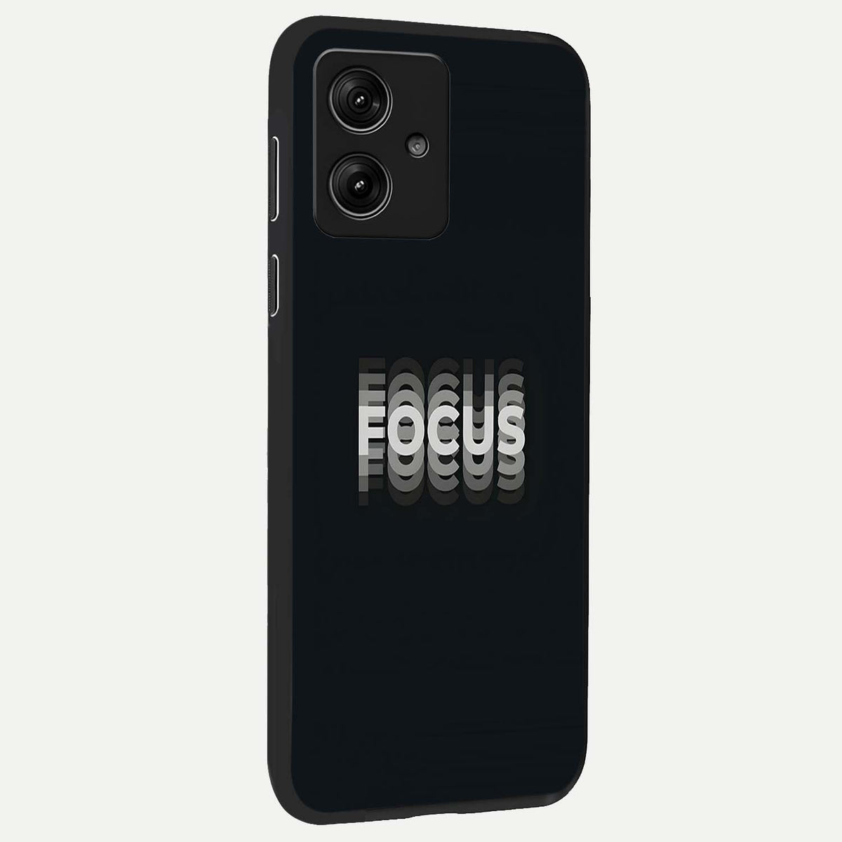  Mono Focus Vision back cover For Moto G54 slim fit glass case with vibrant aesthetic design