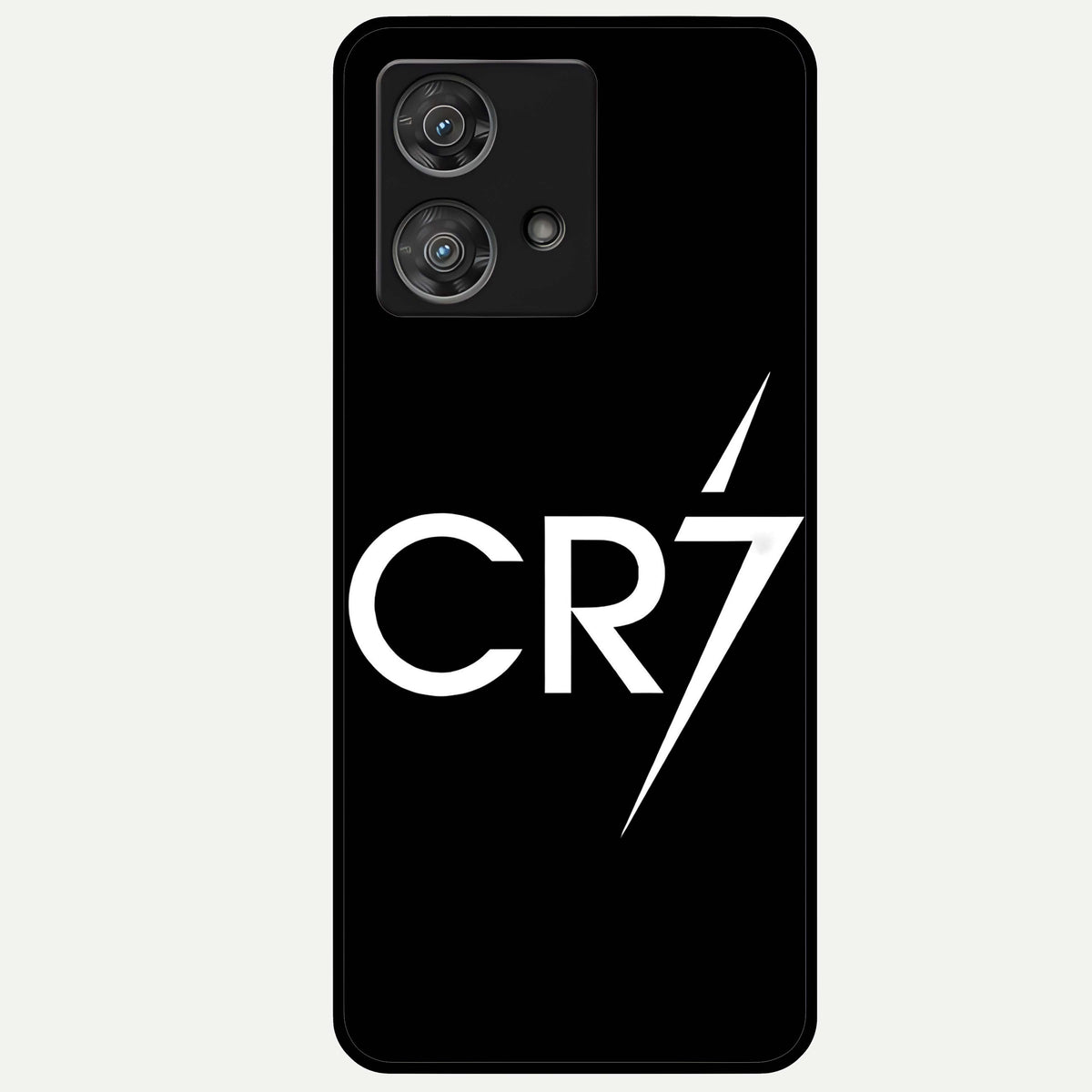  CR7 Elite Strike Glass Case For Moto Edge 40 Neo back cover – full design glossy printed glass finish