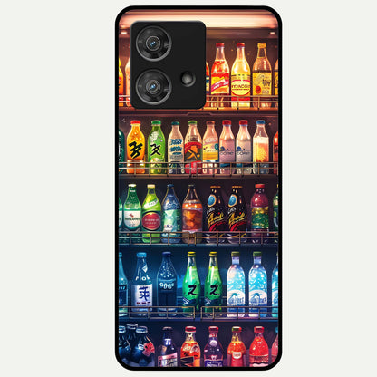  Colorfull Tree Glass Case For Moto Edge 40 Neo back cover – full design glossy printed glass finish