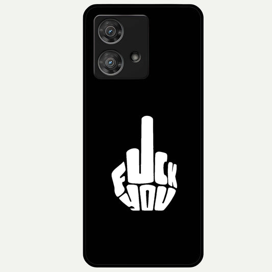  Rebel Mode On Glass Case For Moto Edge 40 Neo back cover – full design glossy printed glass finish