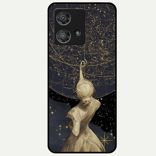  Taylor Swift Girl Glass Case For Moto Edge 40 Neo back cover – full design glossy printed glass finish