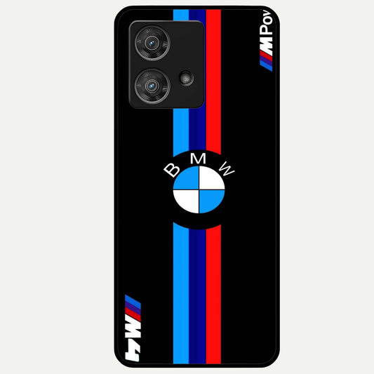  Turbo BMW Beast Glass Case For Moto Edge 40 Neo back cover – full design glossy printed glass finish
