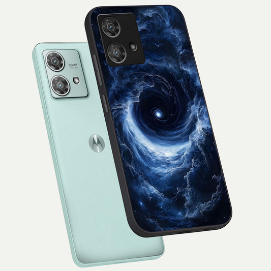  Stunning Galaxy phone case For Moto Edge 40 Neo showing premium glass back cover with detailed artwork