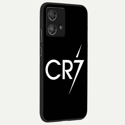  CR7 Elite Strike back cover For Moto Edge 40 Neo slim fit glass case with vibrant aesthetic design