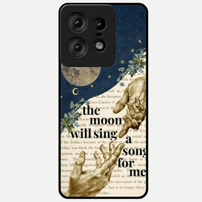  Aesthetic Divine Glass Case For Moto Edge50 Pro back cover – full design glossy printed glass finish
