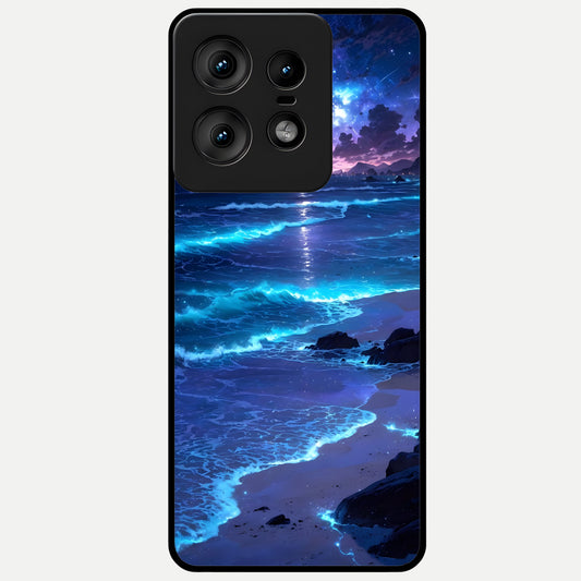  Classic Damn Look Glass Case For Moto Edge50 Pro back cover – full design glossy printed glass finish