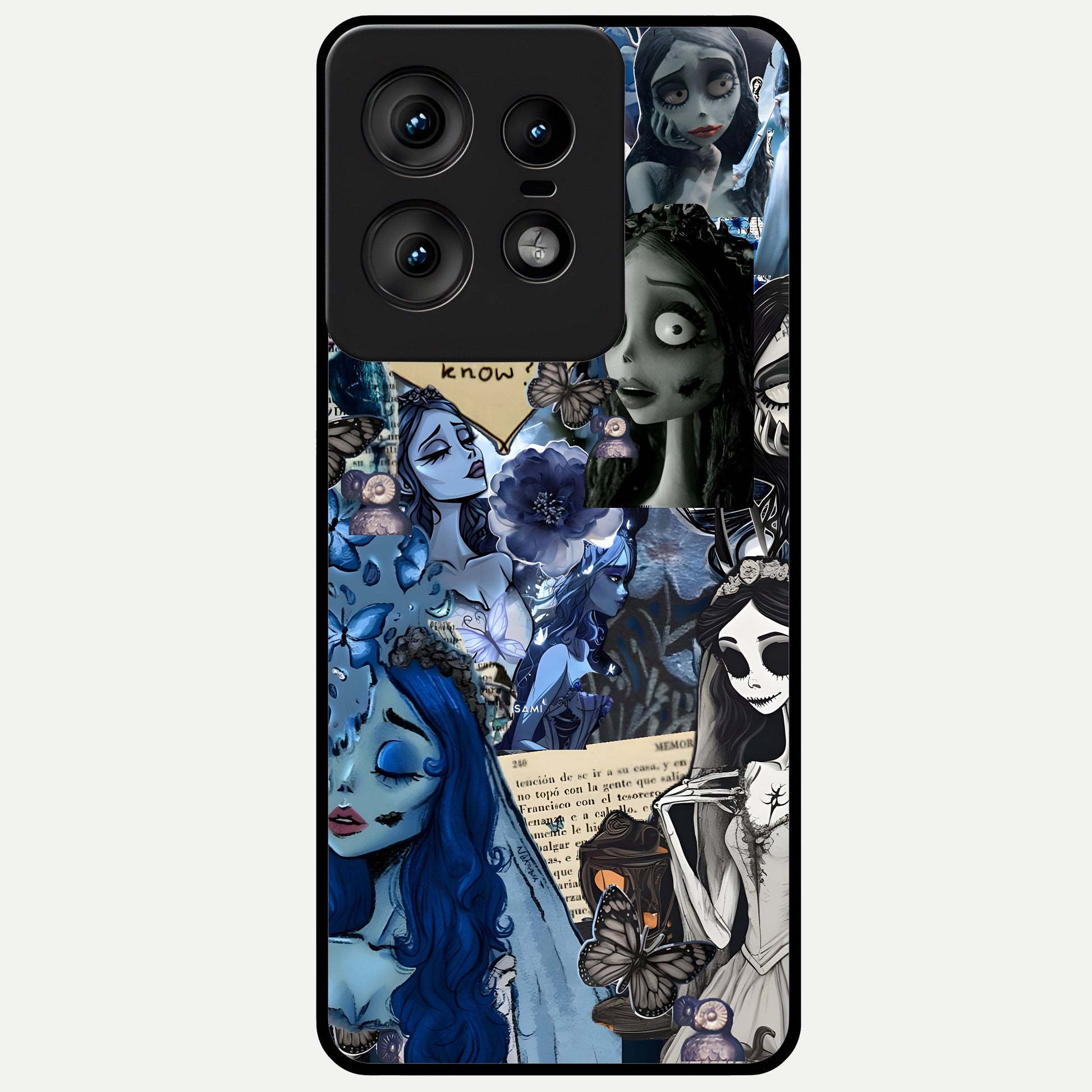  Corpse Bride Posters Glass Case For Moto Edge50 Pro back cover – full design glossy printed glass finish