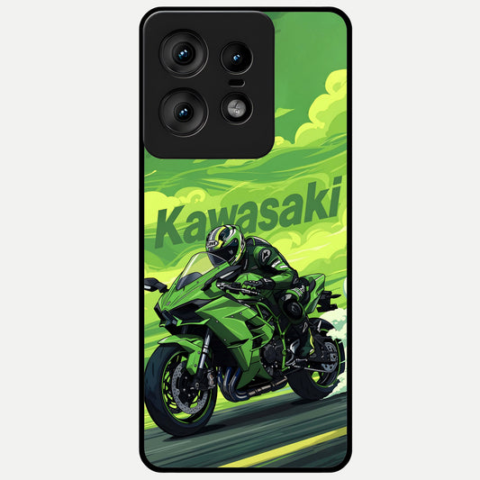  Greenery Sky Glass Case For Moto Edge50 Pro back cover – full design glossy printed glass finish