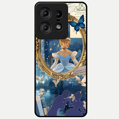  Midnight Queen Glass Case For Moto Edge50 Pro back cover – full design glossy printed glass finish