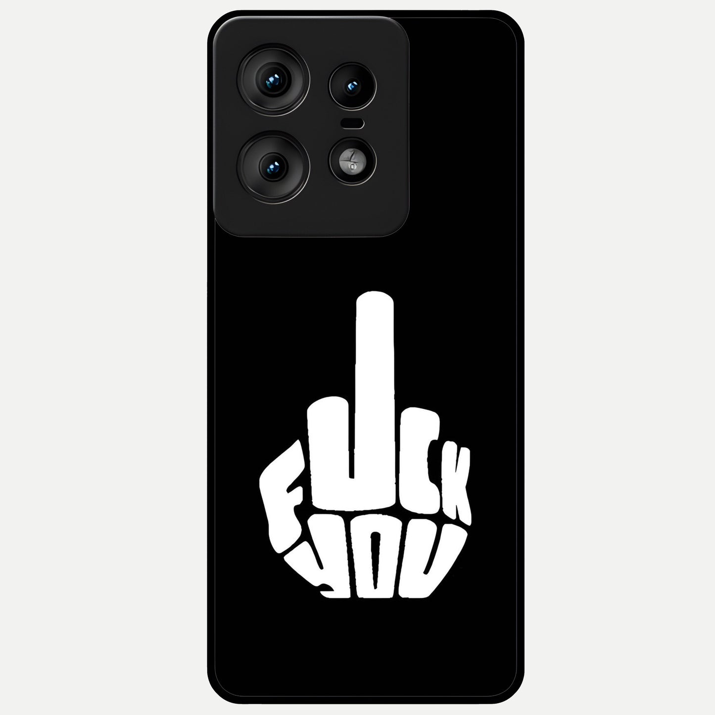  Rebel Mode On Glass Case For Moto Edge50 Pro back cover – full design glossy printed glass finish