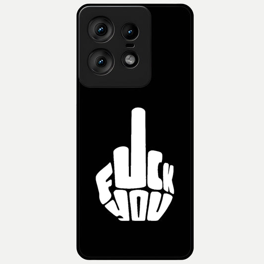  Rebel Mode On Glass Case For Moto Edge50 Pro back cover – full design glossy printed glass finish