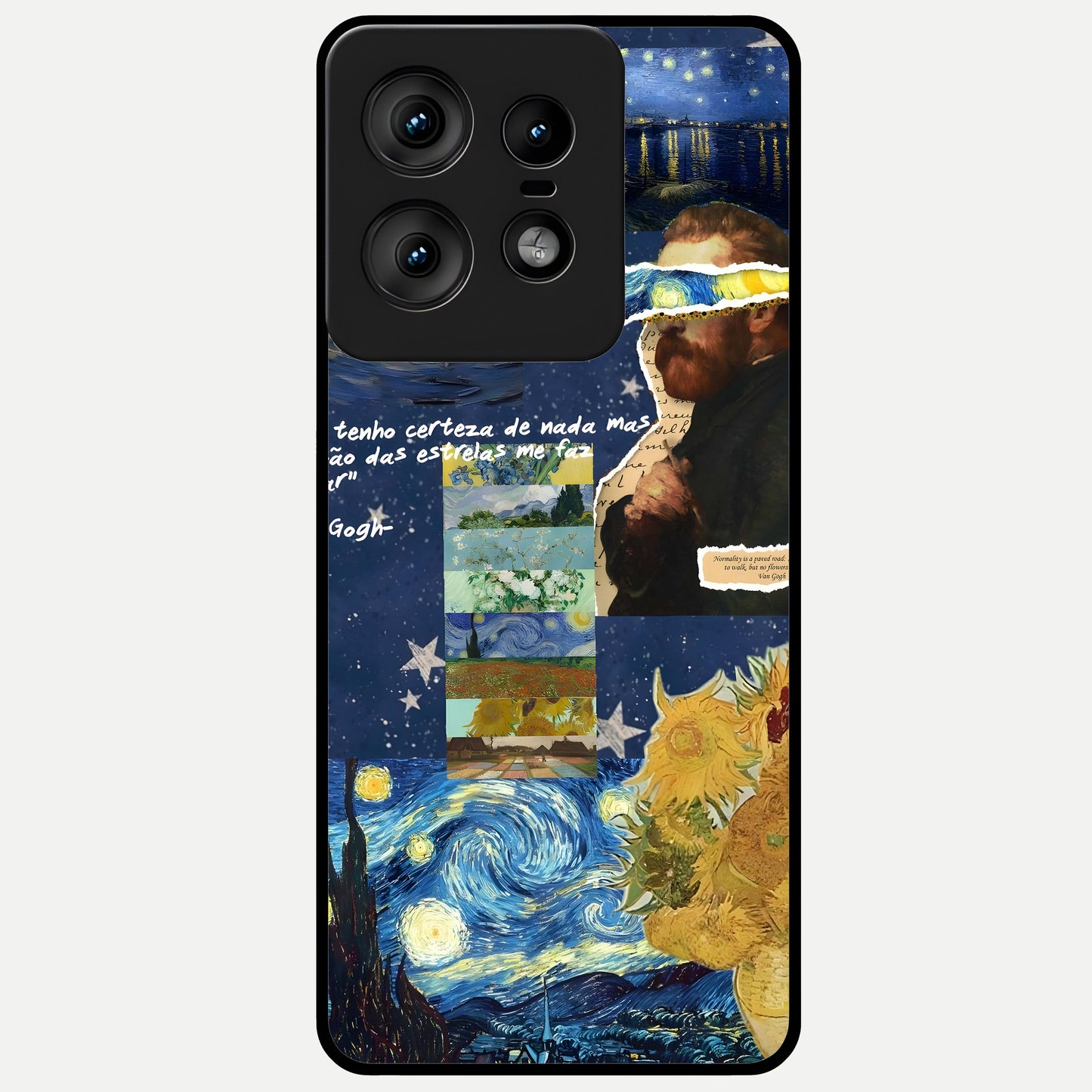  Starry Dream Vision Glass Case For Moto Edge50 Pro back cover – full design glossy printed glass finish