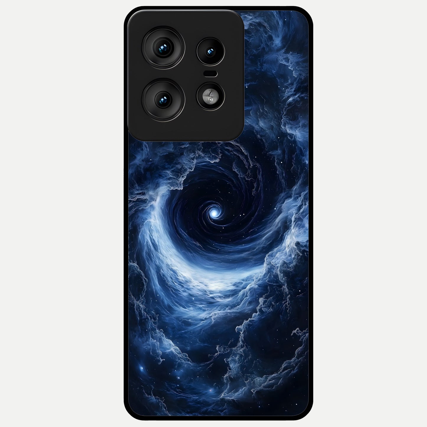  Stunning Galaxy Glass Case For Moto Edge50 Pro back cover – full design glossy printed glass finish