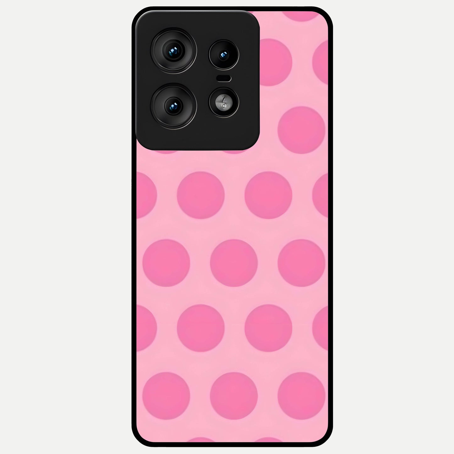  Sweet Dot Dreams Glass Case For Moto Edge50 Pro back cover – full design glossy printed glass finish