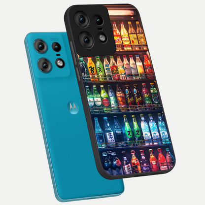  Colorfull Tree phone case For Moto Edge50 Pro showing premium glass back cover with detailed artwork