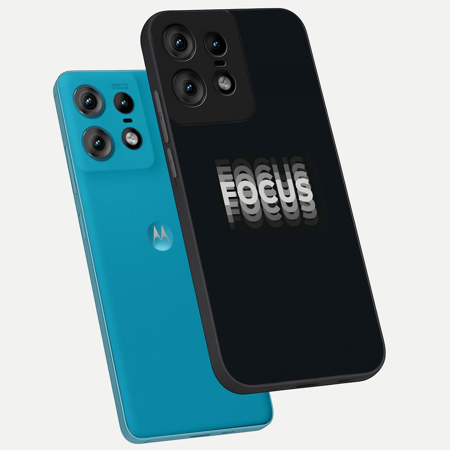  Mono Focus Vision phone case For Moto Edge50 Pro showing premium glass back cover with detailed artwork