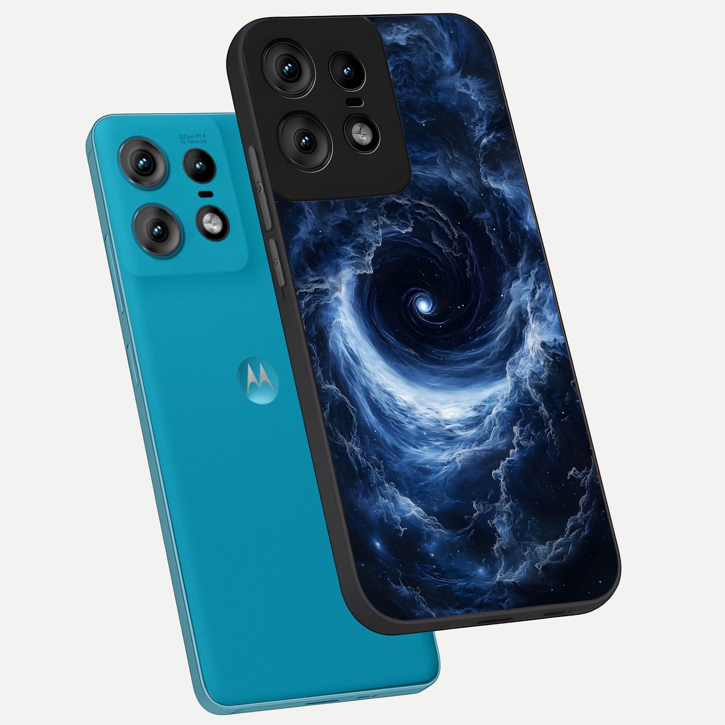  Stunning Galaxy phone case For Moto Edge50 Pro showing premium glass back cover with detailed artwork