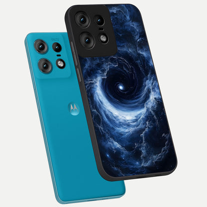  Stunning Galaxy phone case For Moto Edge50 Pro showing premium glass back cover with detailed artwork