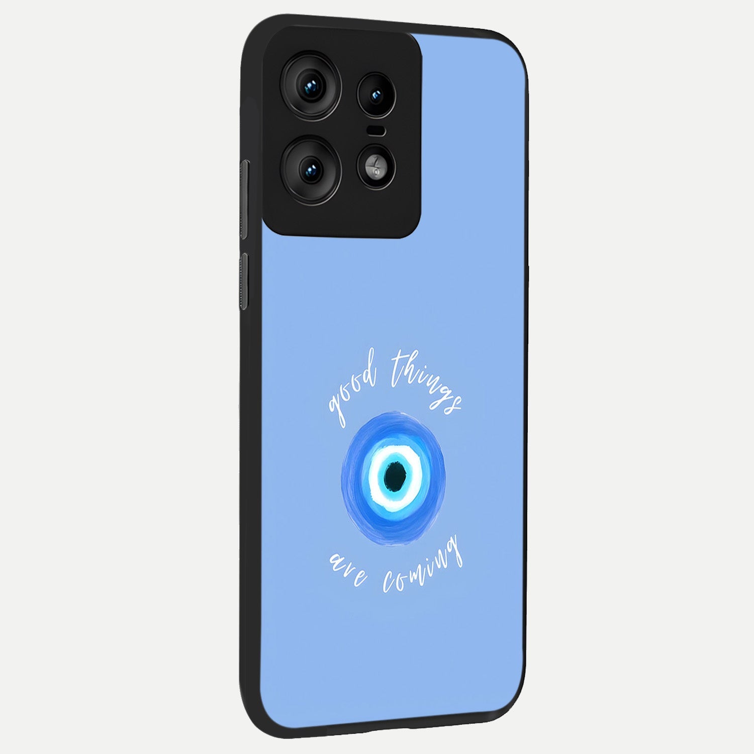  Bright Future Ahead back cover For Moto Edge50 Pro slim fit glass case with vibrant aesthetic design