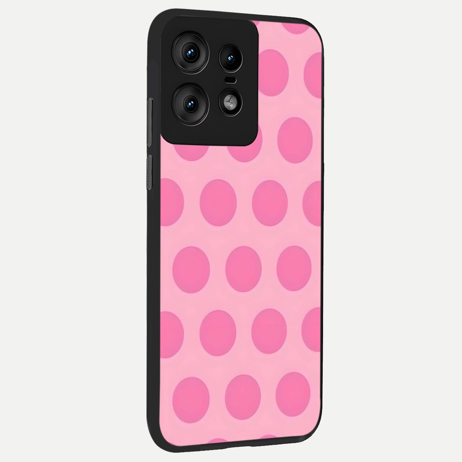  Sweet Dot Dreams back cover For Moto Edge50 Pro slim fit glass case with vibrant aesthetic design