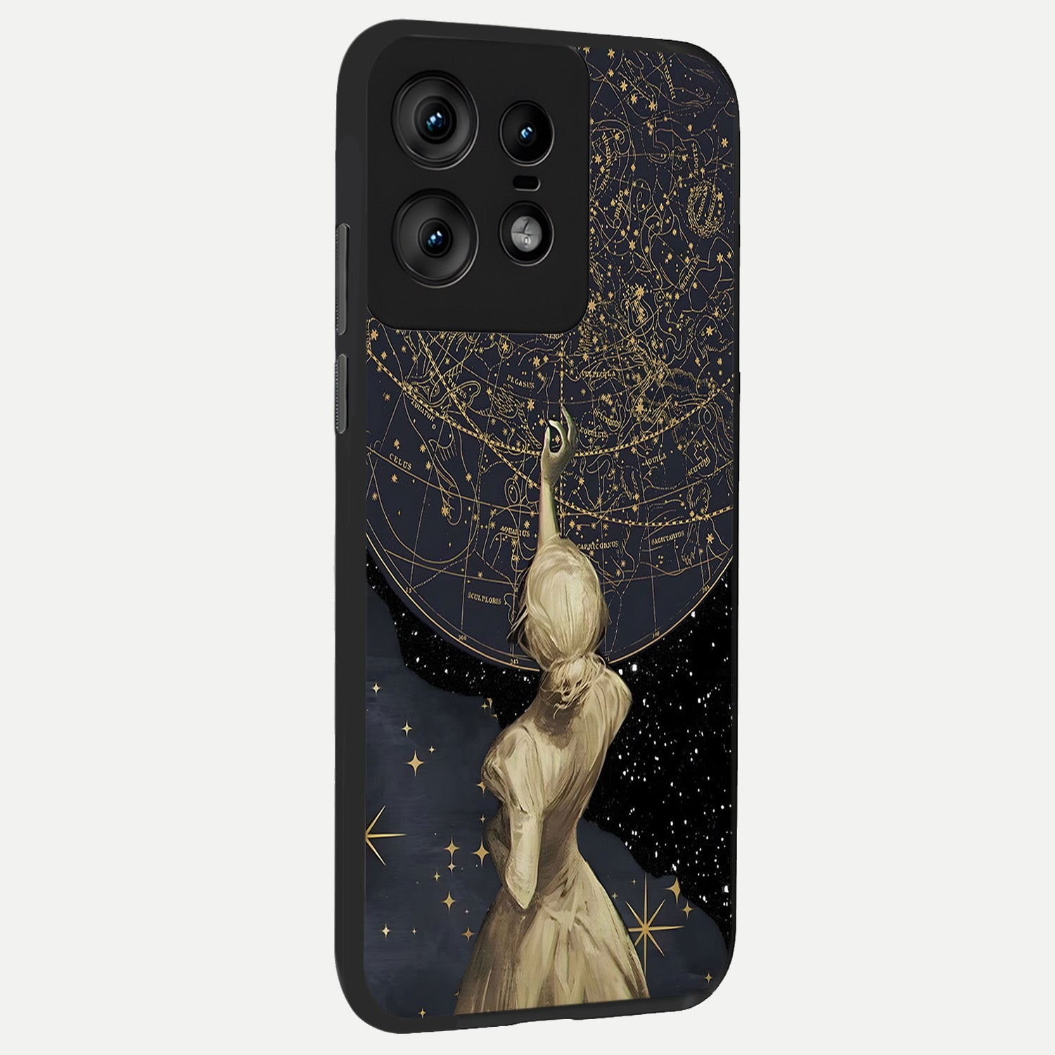  Taylor Swift Girl back cover For Moto Edge50 Pro slim fit glass case with vibrant aesthetic design
