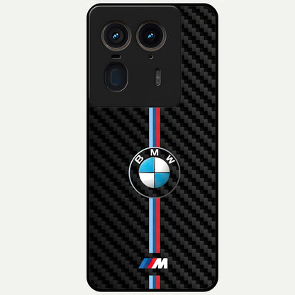  BMW Pattern Glass Case For Moto Edge 50 Ultra back cover – full design glossy printed glass finish
