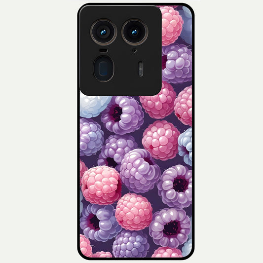  Berry Candy Pop Glass Case For Moto Edge 50 Ultra back cover – full design glossy printed glass finish