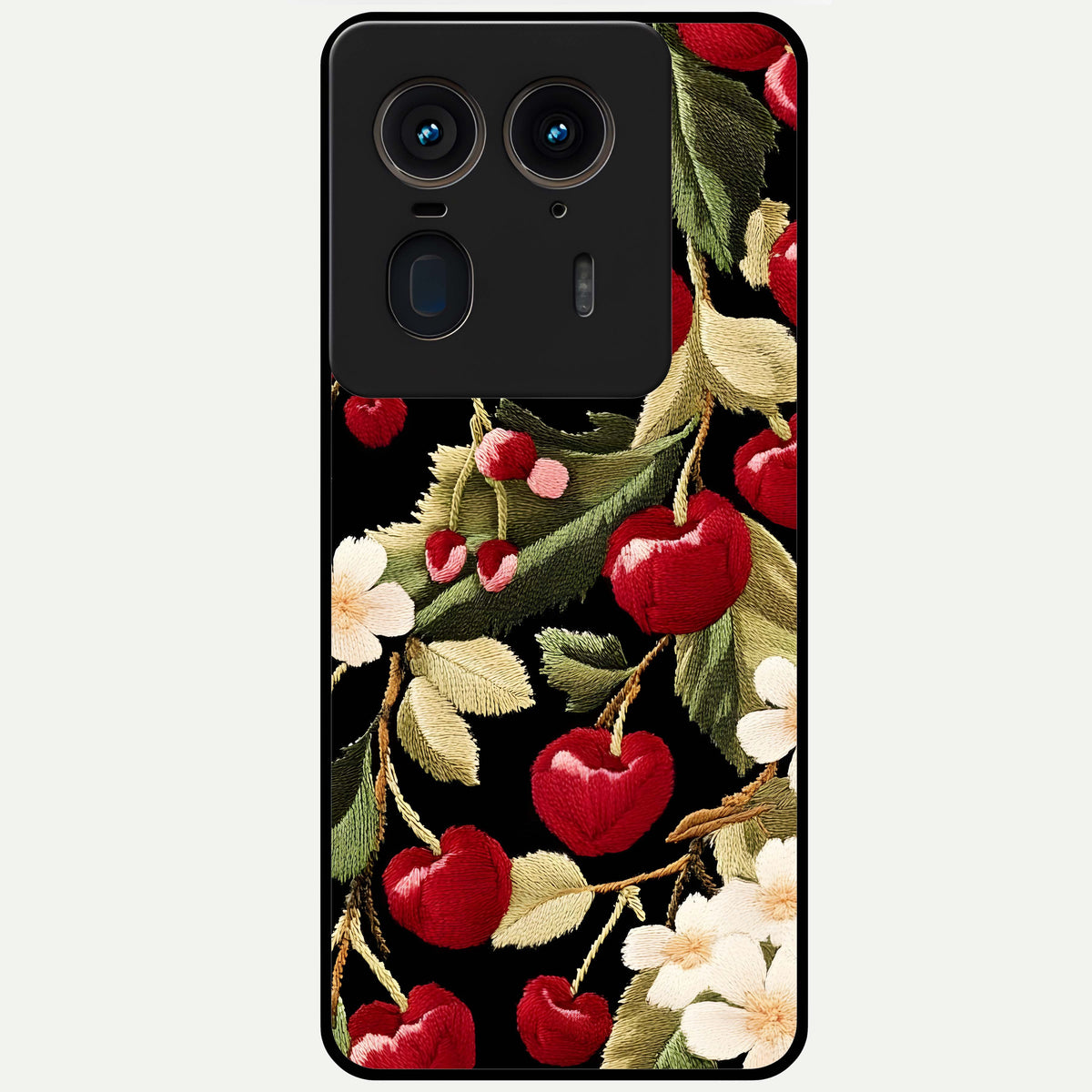  Blooming Spendor Bird Glass Case For Moto Edge 50 Ultra back cover – full design glossy printed glass finish