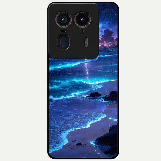  Classic Damn Look Glass Case For Moto Edge 50 Ultra back cover – full design glossy printed glass finish
