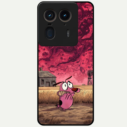  Courage Under Sky Glass Case For Moto Edge 50 Ultra back cover – full design glossy printed glass finish