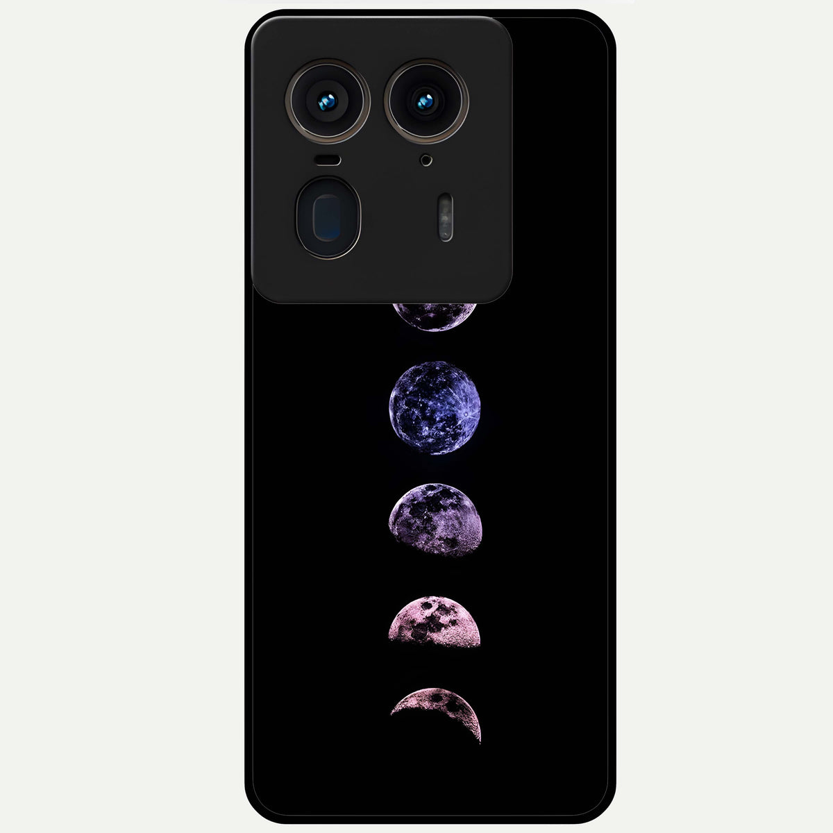  Crimson All Planets Glass Case For Moto Edge 50 Ultra back cover – full design glossy printed glass finish