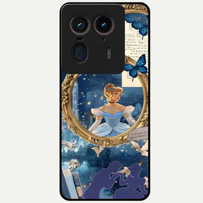 Midnight Queen Glass Case For Moto Edge 50 Ultra back cover – full design glossy printed glass finish