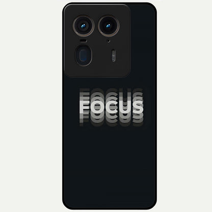  Mono Focus Vision Glass Case For Moto Edge 50 Ultra back cover – full design glossy printed glass finish