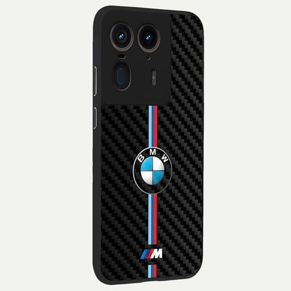  BMW Pattern back cover For Moto Edge 50 Ultra slim fit glass case with vibrant aesthetic design