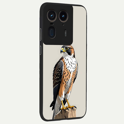  Clever Eagle back cover For Moto Edge 50 Ultra slim fit glass case with vibrant aesthetic design