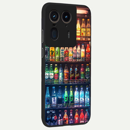  Colorfull Tree back cover For Moto Edge 50 Ultra slim fit glass case with vibrant aesthetic design